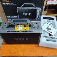 Mesin Karaoke SODLK S1115 200W DSP BT Dengan 2 Mikrofon Nirkabel Power Bank TWS EQ TF USB Speaker Rekaman Langsung SODLK S1623