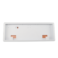 Pas de Stock mode 65% boîtier de clavier mécanique Oem CNC usinage plaque de clavier CNC Kit de clavier mécanique personnalisé