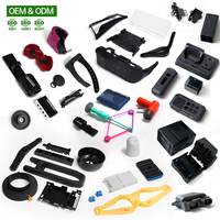 Casing Speaker Pintar Murah Bahan ABS/PC/POM/PA6/PA66 Cetakan Injeksi dengan Over Molding Dua Warna Multi Cavity Desain Kustom OEM