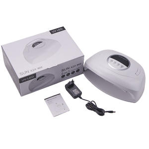 <span class=keywords><strong>Lampe</strong></span> à ongles ABS haute puissance pour salon, pour gel et vernis UV - Séchage rapide, grande capacité, lumière rouge avec poignée de transport - Product Image 5