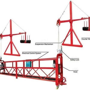 Zlp630 điện treo nền tảng treo cái nôi cao tầng ngoài trời thiết bị làm sạch cửa sổ cho các tòa nhà cao tầng - Product Image 4