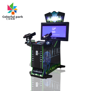 Venta caliente Simulador de alta calidad que funciona con monedas interior Aliens Time Crisis Arcade máquina de disparos videojuegos máquina de Arcade - Product Image 5