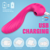 Vibrateur lingual S-hande, puissant suceur de clitoris, stimulateur de point G, vibromasseur pour femmes, masturbateur vibrant