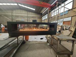 <span class=keywords><strong>Cheminée</strong></span> linéaire à <span class=keywords><strong>insert</strong></span> fabriquée en Chine Chauffage à gaz en métal personnalisé pour l'intérieur - Product Image 2