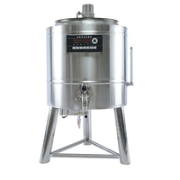 Petite machine de pasteurisation à tunnel 100L-200L, pasteurisation de lait par lots avec pompe comme composant principal