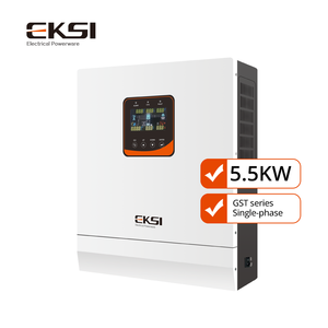 EKIS Onduleur <span class=keywords><strong>hybride</strong></span> de puissance <span class=keywords><strong>rechargeable</strong></span> 5kva onduleur solaire domestique mural - Product Image 3
