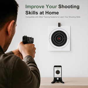 ระบบฝึกซ้อมยิงปืนแบบแห้งสั่งทำได้สำหรับขายส่ง ชุดฝึกยิงปืนแห้ง แบตเตอรี่ 3 ชุด ตลับกระสุนฝึกยิงเลเซอร์ 9 มม. 45acp - Product Image 6