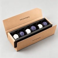 Boîte d'emballage de luxe personnalisée de haute qualité pour mini-bonbons, chocolats et truffes, idéale pour les mariages et les célébrations