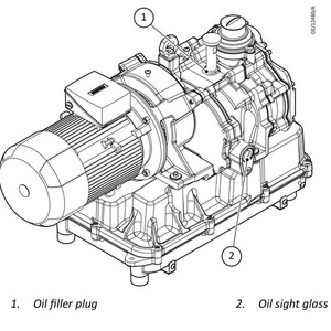 Compresseur industriel refroidi par air Edwards nEDC150 à pompe à griffes sèches 184 L/min - Product Image 5
