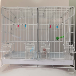 Draagbare Grote Tweepersoonskamer Kanarie Duif Kooi Metalen Vogel Kooi Jaulas Para Pajaros Mus Papegaai Kooi Klein Huisdier Huis Te Koop - Product Image 1