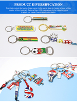 Porte-clés de voiture Travelpro en alliage de zinc, design personnalisé, alphabet anglais simple, pendentif coloré, porte-clés lettre, tendance mode