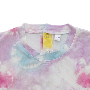 Pelele de manga corta con diseño de lazo para recién <span class=keywords><strong>nacido</strong></span>, conjunto de ropa de <span class=keywords><strong>verano</strong></span> para niños y niñas - Product Image 3