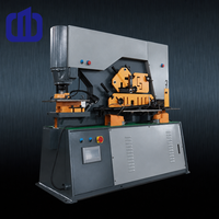Machine de découpe et de poinçonnage hydraulique combinée Q35Y-25 personnalisée, à double cylindre, pour la découpe d'angles en acier, certifiée ISO 9001