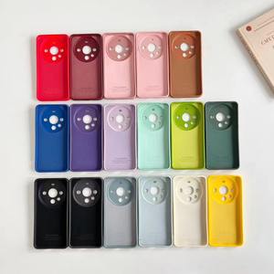 Étui de téléphone portable en Silicone de couleur Ultra-mince de haute qualité pour <span class=keywords><strong>HUAWEI</strong></span> Mate 60 accessoires de téléphone portable antichoc tout compris - Product Image 1