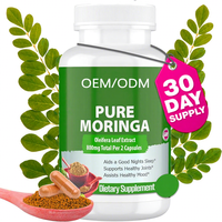 Kapsul Daun Moringa Organik Harga Terbaik Label Pribadi Ekstrak Massal Suplemen Pendukung Metabolisme & Imunitas Permen Kunyah Bubuk untuk Dijual