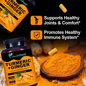 Comprimés de curcuma Dinger les plus vendus, favorisent l'activité antioxydante pour la santé du tractus urinaire avec des comprimés de poudre de curcuma - Product Image 3