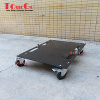 Support de treillis d'éclairage modulaire TourGo Truss pour tête mobile DJ en noir, pack trio