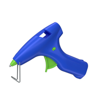 Pistola de pegamento termofusible inalámbrica de 10W y 6V con batería de litio AA, para barras de pegamento de 1 pulgada de diámetro, temperatura única, China