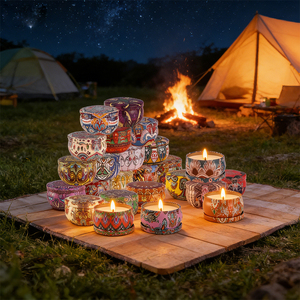 Kit de fabrication de bougies avec cires, huiles, colorants, récipients et outils pour la production en studio, le développement et la planification de la logistique - Product Image 3