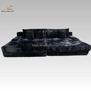 कम शिपिंग लागत संपीड़न मॉड्यूलर सोफा उच्च-गुणवत्ता वाले संपीड़ित क्लाउड सोफा लिविंग रूम के लिए - Product Image 2