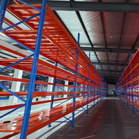 Système de rayonnage d'entrepôt de 1000 kg avec structure modulaire