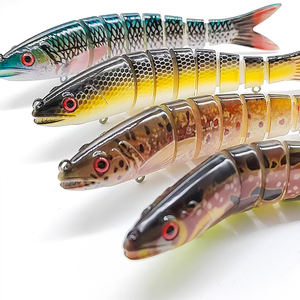 MISTER LURE Swimbait 19.8g 135mm Snoekbaars Lokmiddel Crappie Versterkte Gewrichten voor Baars Snoekbaars Kunststof Hard Aas - Product Image 4