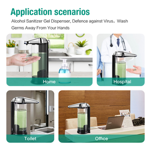 Baño Cocina <span class=keywords><strong>Automático</strong></span> lavado a mano Alcohol <span class=keywords><strong>Gel</strong></span> líquido Dispensador - Product Image 4