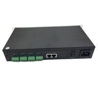 Controlador de software de atenuación de matriz LED DMX manual Kingtar LM501 con tarjeta SD, 4 canales, 65536 niveles de gris, 4*512 píxeles, 220V 12V, metálico