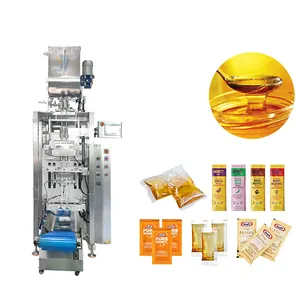 5G 10G 20G 30G Hoge Kwaliteit Automatische Multi-Lane Vloeibare Honing Saus Sachet Achterkant Afdichting Zak Verpakking Machine