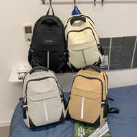 Mochila Impermeable Ligera para Portátil, Gran Capacidad, Múltiples Compartimentos, Mochila Escolar de Viaje para Adolescentes