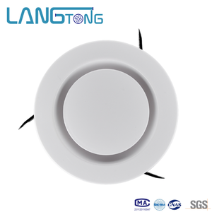 Hàng hóa tại chỗ 3 4 5 6 8 inch Nhựa <span class=keywords><strong>Air</strong></span> Vent điều chỉnh lưu lượng không khí THẬM CHÍ có thể đóng van khí đĩa để thông gió - Product Image 2