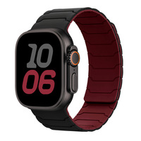 Luxe Magnetic Silicone Sport Strap for Apple Iwatch 38/40/41mm& 42/44/45/49mm Magnet Silicone Watch Band