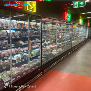 Thermostat intelligent de refroidisseur de boisson de supermarché de porte en <span class=keywords><strong>verre</strong></span> à température unique de Multideck étroit à distance économie d'énergie - Product Image 6