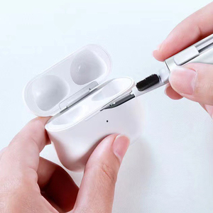 Kit de limpieza de auriculares multifunción 3 en 1, logotipo personalizado, para limpieza de airpod, bolígrafo de limpieza de PE - Product Image 4