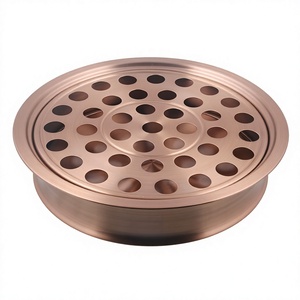 Bandeja de Comunión Moderna Hecha a Mano Modelo 9245 de Mayur Exports, Tamaño Personalizado, Acero Inoxidable, Latón, MDF con Acabado en Cobre para el Hogar y la Cena - Product Image 1