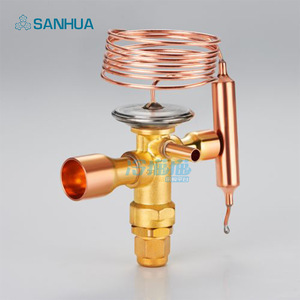 Vanne d'expansion thermique Sanhua R22 en laiton, équilibrage interne/externe pour pièces de climatisation et de réfrigération - Product Image 2