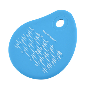 Raspador de masa de silicona antiadherente multifunción, herramienta desechable para hornear para limpiar y medir pasteles y repostería - Product Image 6