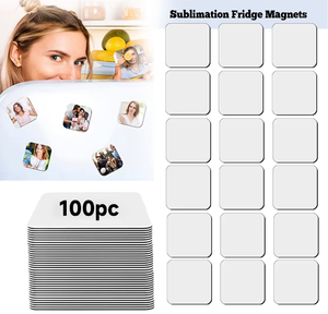Livraison rapide Aimant de réfrigérateur à sublimation 40x75mm Blanc brillant Aimants de réfrigérateur vierges à sublimation pour la décoration de la maison - Product Image 4