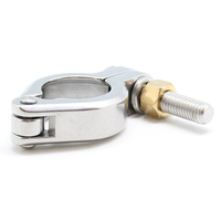 Raccord hygiénique SS304 13IU I-Line à charnière simple et à visser, de 1 à 8 pouces, pour raccordement de tuyaux alimentaires et laitiers