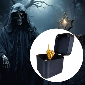 Boîte cadeau amusante en plastique avec doigt d'honneur, boîte surprise Jinccai, jouet amusant, boîte cadeau pour arbre de Noël, boîte à roses en forme de cœur, best-seller - Product Image 2