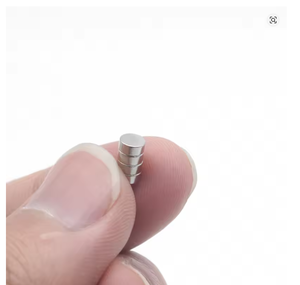 แม่เหล็กแรงสูงพิเศษ 4x2 มม. แม่เหล็กแผ่นวงกลมขนาดเล็ก 4*2 มม. แม่เหล็ก Imane N52 แรงสูง รูปทรงกลม แม่เหล็กถาวร 4x2 มม. นีโอไดเมียม 4x2 - Product Image 4