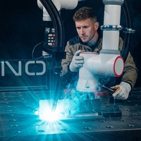 Bras de robot collaboratif articulé à 6 axes de 10 kg, Cobot à haute capacité de charge pour des opérations industrielles polyvalentes et de précision