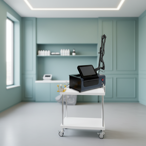 Machine de beauté au laser fractionné CO2 oxygène portable 10600 nm, système de refroidissement par eau et air pour le resurfaçage de la peau, traitement de l'acné, savon - Product Image 1