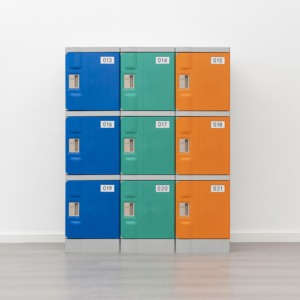 Hiện đại Locker bán buôn 3 6 9 18 cửa ABS Locker phòng tập thể dục lưu trữ tủ với CE chứng nhận nhựa thông minh Locker - Product Image 2