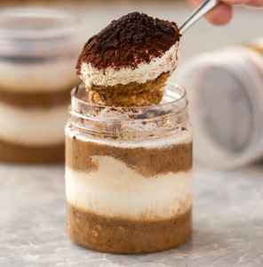 Minh Bạch Pet nhựa thực phẩm bánh Lọ 200ml 250ml 400ml cho món tráng miệng Mousse Crepe Tiramisu <span class=keywords><strong>container</strong></span> với bạc Bìa - Product Image 3