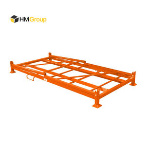 رفوف تخزين معدنية قابلة للطي مطلية بالبودرة لتخزين الإطارات في المستودعات، سعة تحميل 1100 كجم، من الشركة المصنعة الصينية - Product Image 3