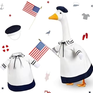 Autres accessoires de costume de canard de haute qualité : chapeau de <span class=keywords><strong>marin</strong></span> et drapeau - Product Image 2