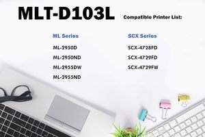 ตลับหมึกเทียบเท่า Ultra <span class=keywords><strong>Toner</strong></span> สำหรับ Samsung MLT-D103L ความจุ 2500 แผ่น (1 แพ็ค) - Product Image 2