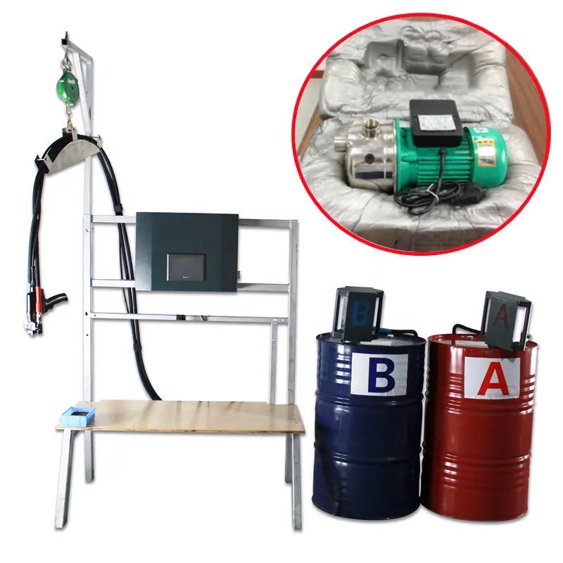 Low price portable polyurethane pu spray foam machine for industrial packaging