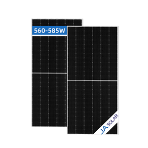 Paneles Solares Ja Solar de 550W, Módulo de Media Celda <span class=keywords><strong>Jasolar</strong></span> de 560W 565W 570W 575W 580W 585W, Panel Solar MBB - Product Image 2